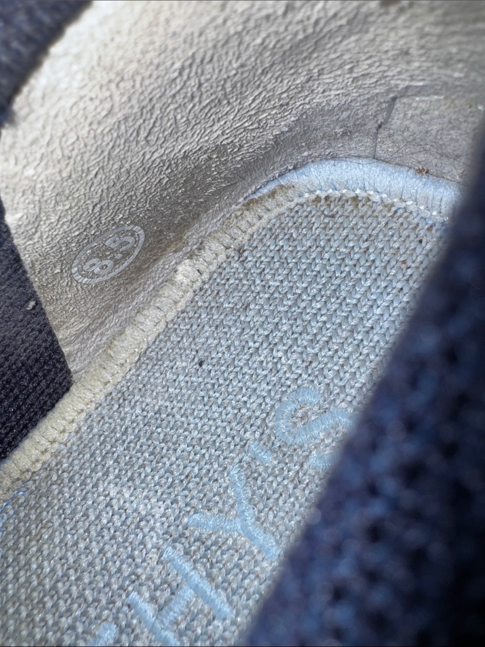 Rothy's Blue Knit Slip-On Loafers - Picture 10 of 10